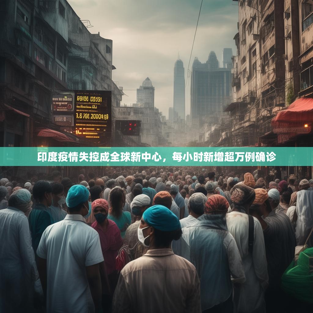 印度疫情失控成全球新中心，每小时新增超万例确诊
