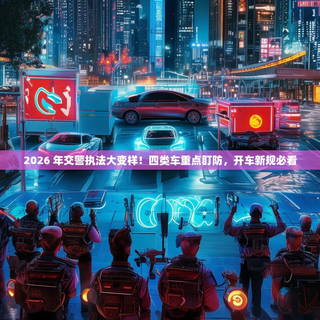 2026 年交警执法大变样！四类车重点盯防，开车新规必看