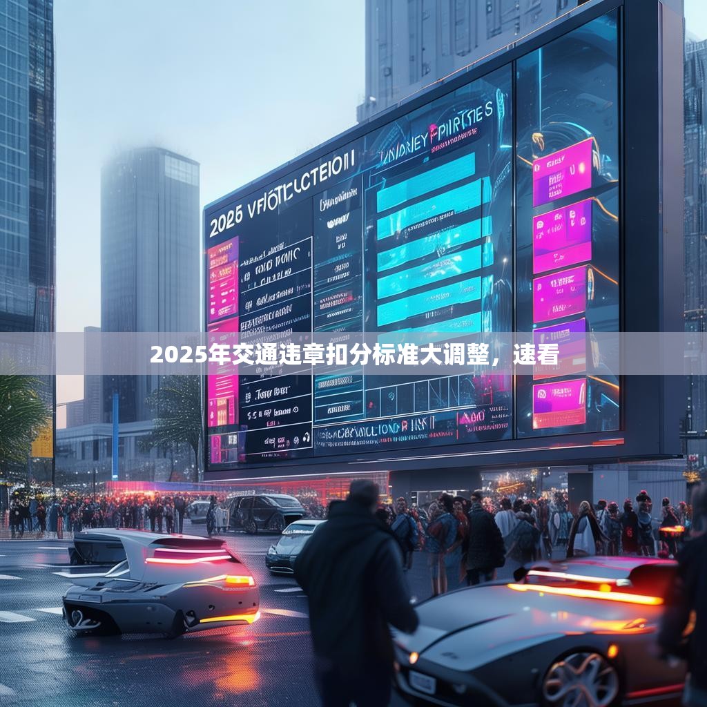 2025年交通违章扣分标准大调整，速看