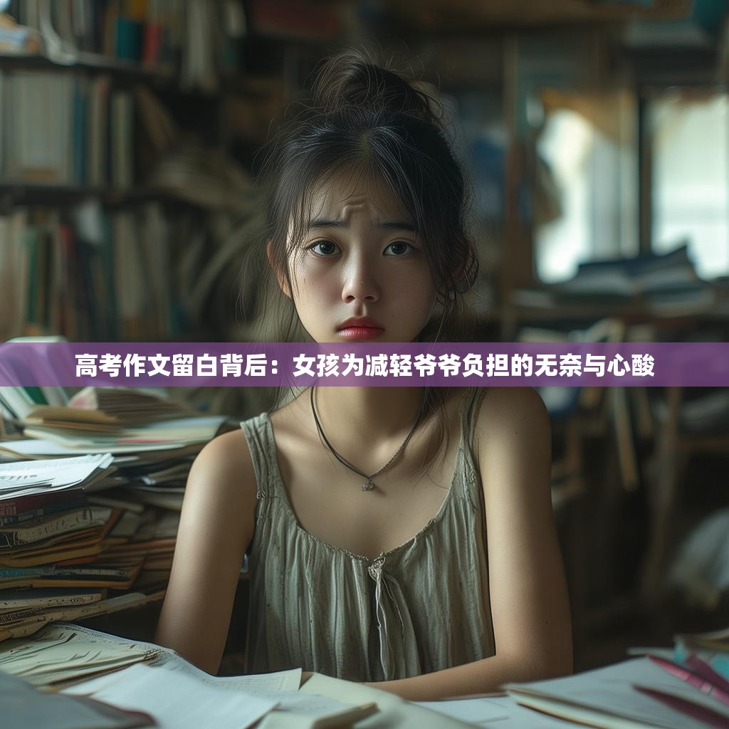 高考作文留白背后：女孩为减轻爷爷负担的无奈与心酸
