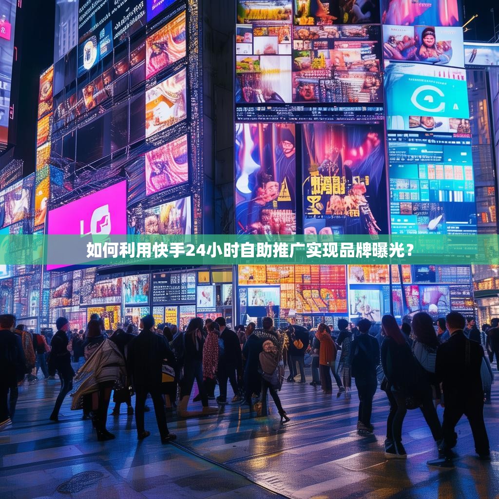 如何利用快手24小时自助推广实现品牌曝光？