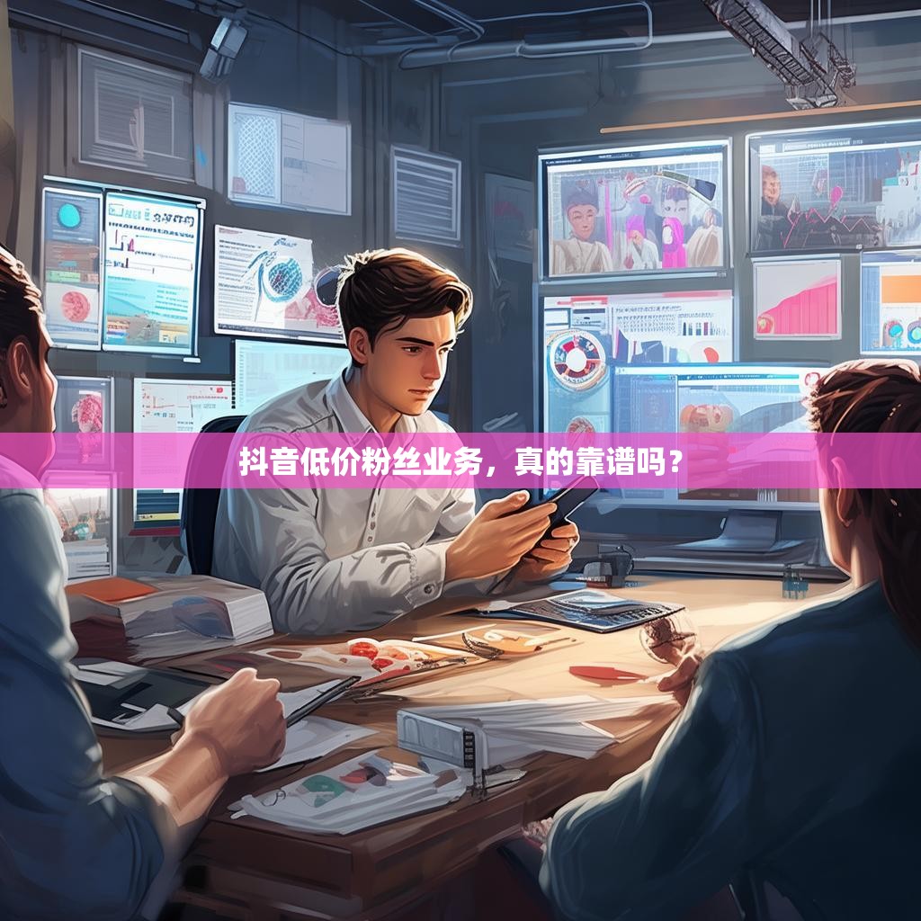 抖音低价粉丝业务,真的靠谱吗?