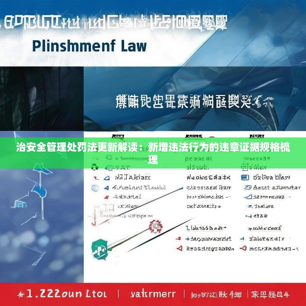 治安全管理处罚法更新解读:新增违法行为的违章证据规格梳理