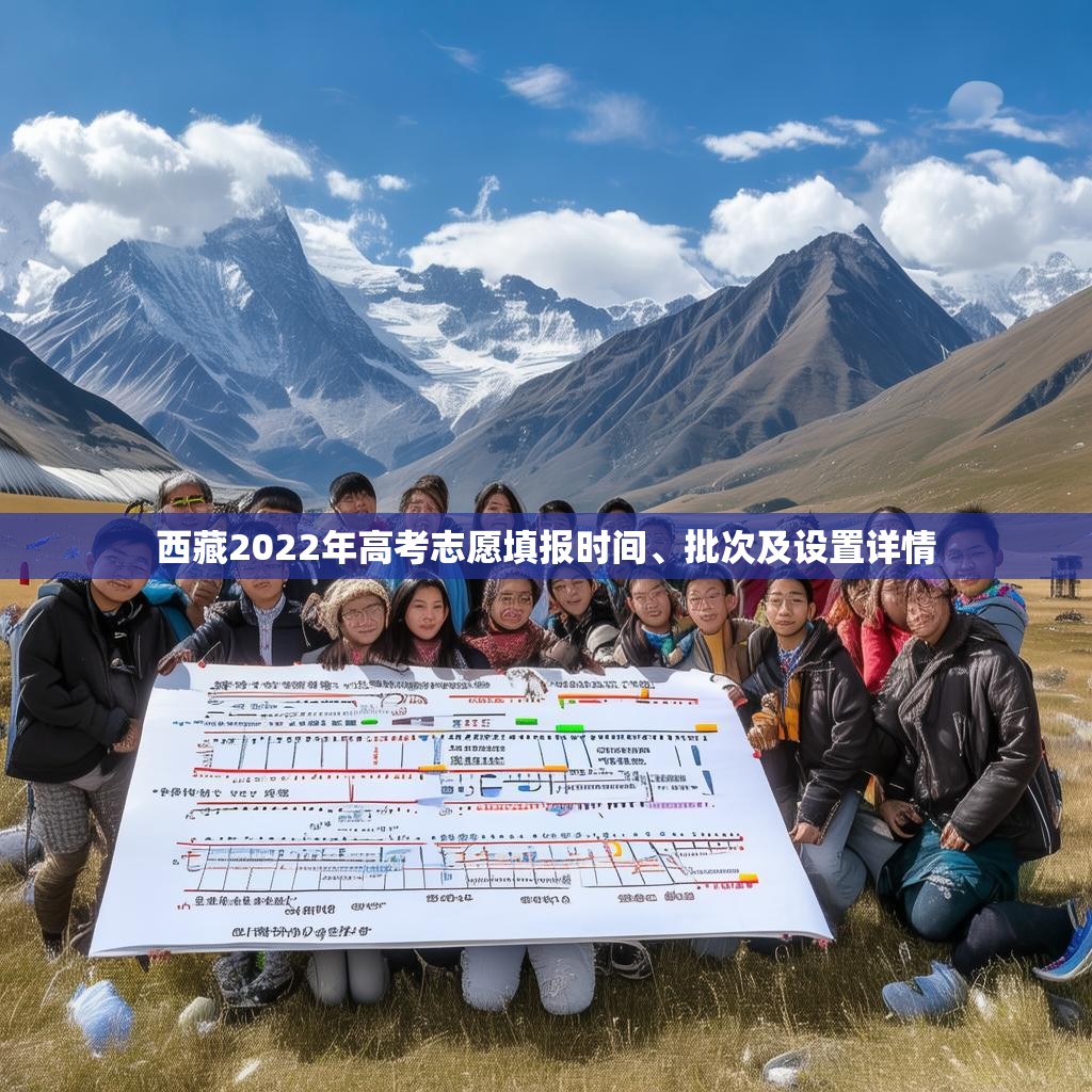 西藏2022年高考志愿填报时间、批次及设置详情