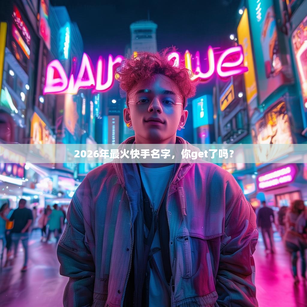 2026年最火快手名字,你get了吗?
