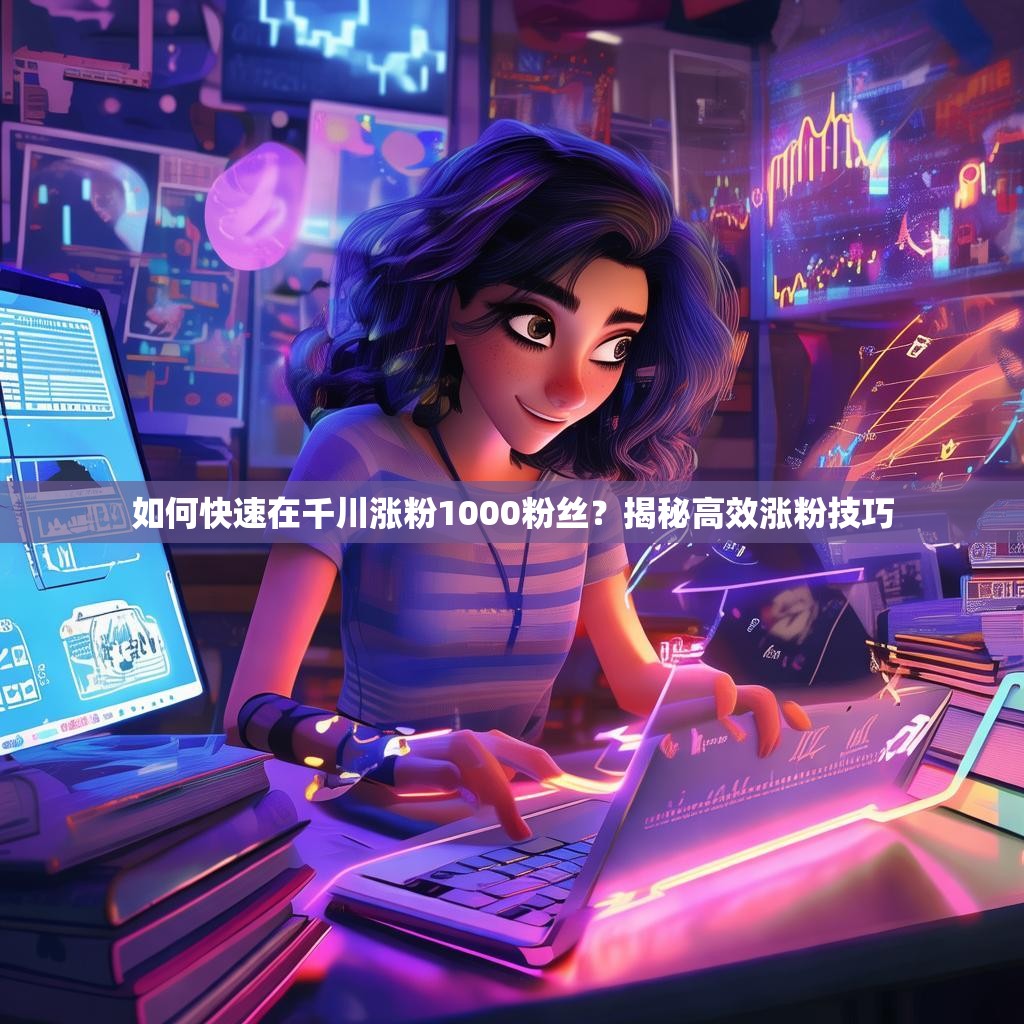 如何快速在千川涨粉1000粉丝？揭秘高效涨粉技巧