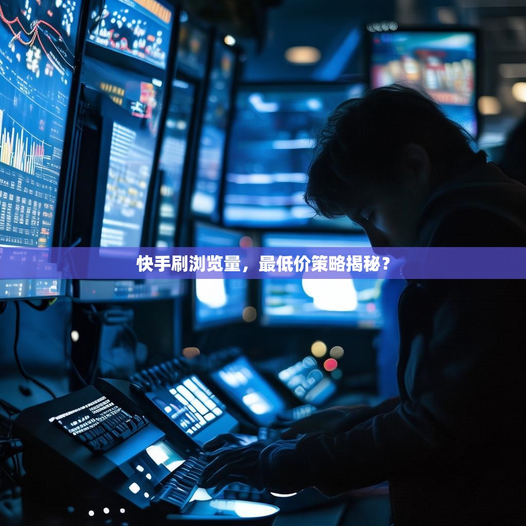 快手刷浏览量,最低价策略揭秘?