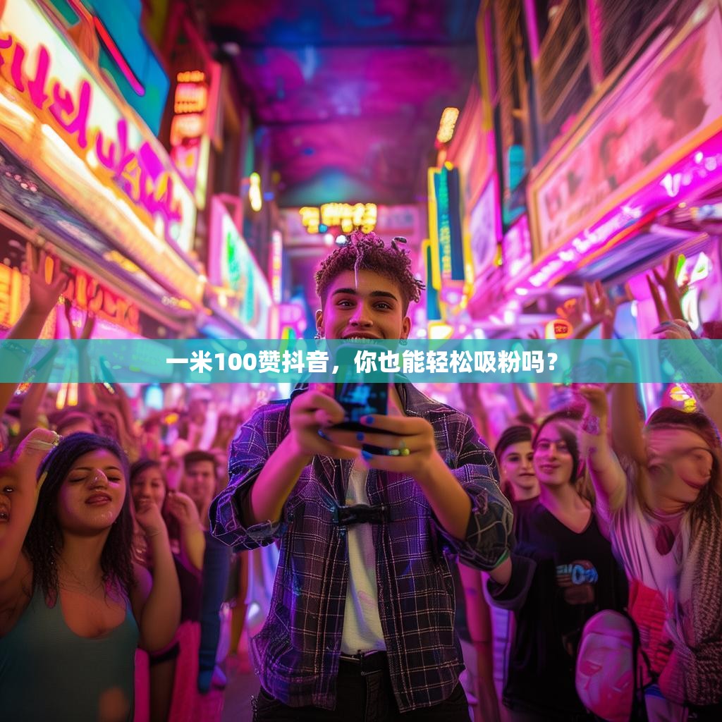一米100赞抖音，你也能轻松吸粉吗？
