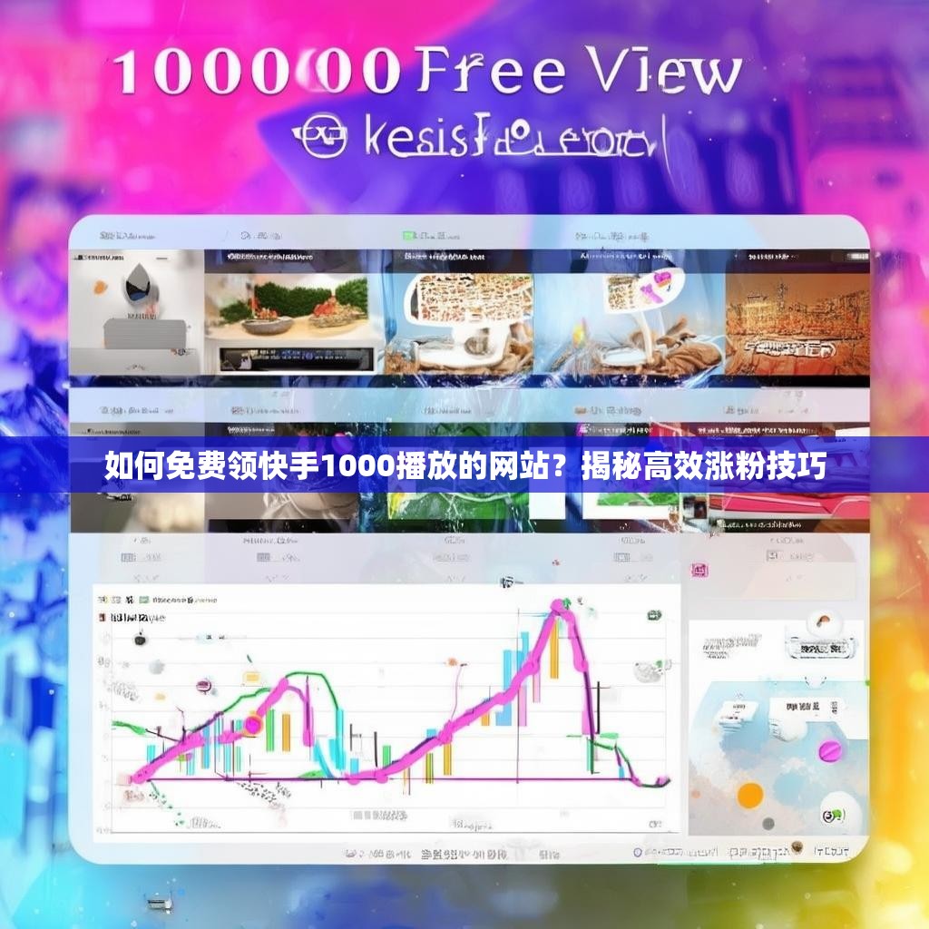 如何免费领快手1000播放的网站？揭秘高效涨粉技巧