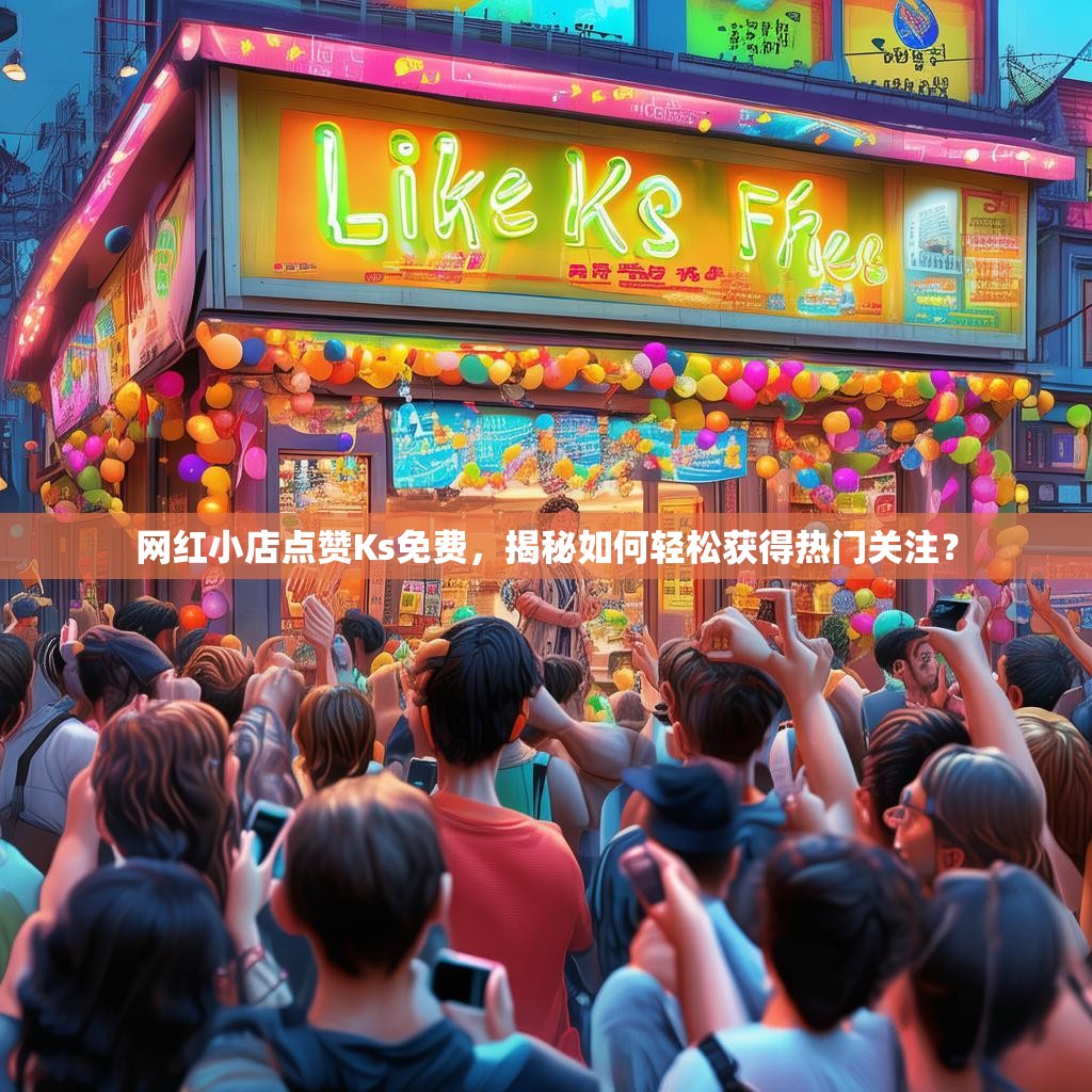 网红小店点赞Ks免费，揭秘如何轻松获得热门关注？