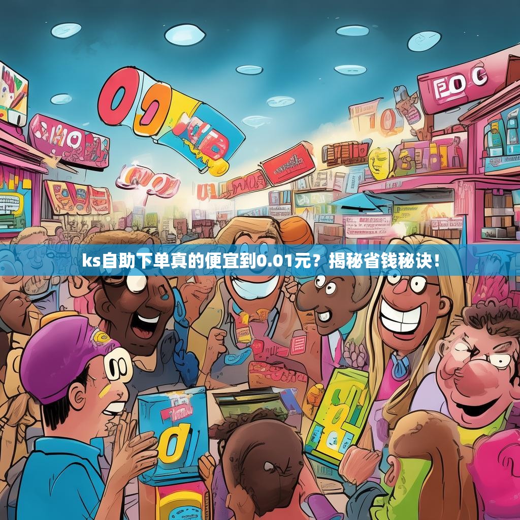 ks自助下单真的便宜到0.01元?揭秘省钱秘诀!