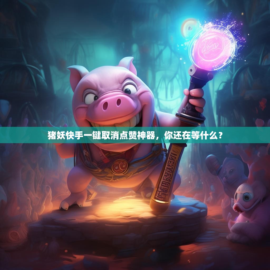 猪妖快手一键取消点赞神器，你还在等什么？