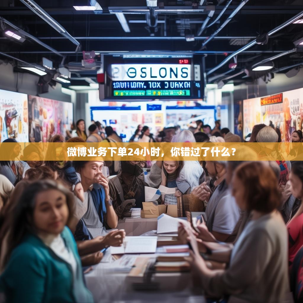 微博业务下单24小时,你错过了什么?
