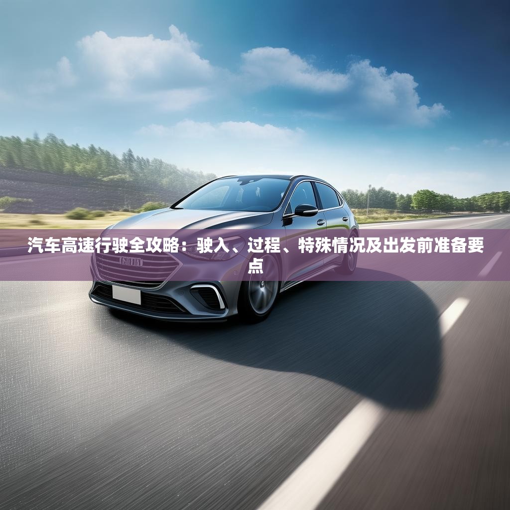汽车高速行驶全攻略：驶入、过程、特殊情况及出发前准备要点