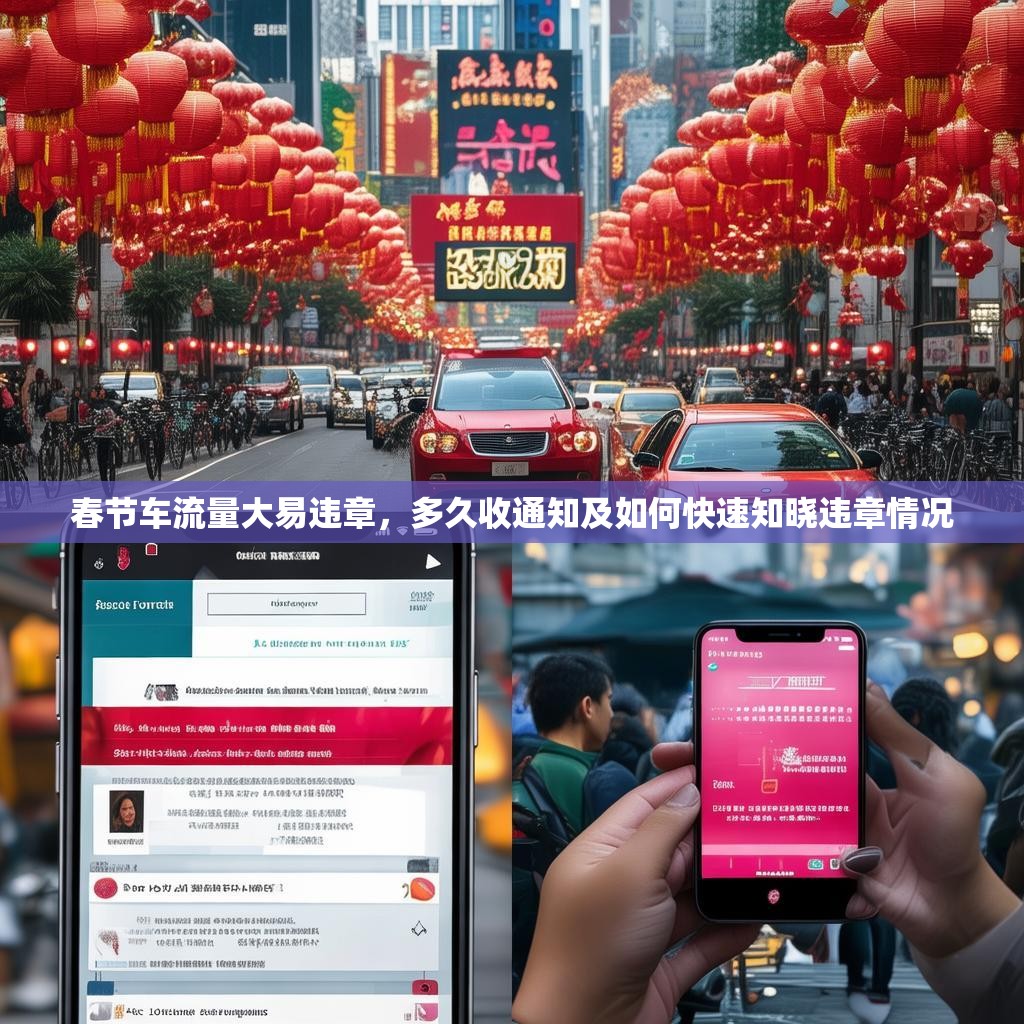 春节车流量大易违章，多久收通知及如何快速知晓违章情况