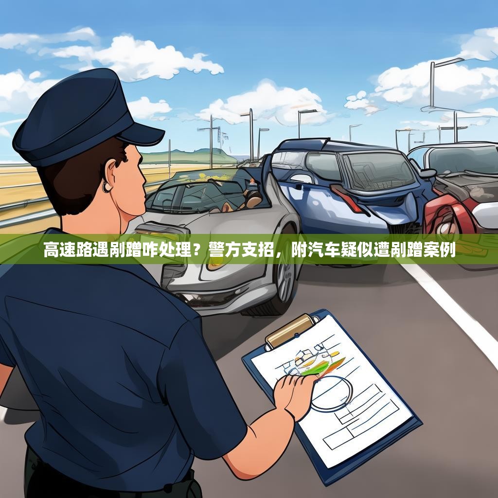 高速路遇剐蹭咋处理？警方支招，附汽车疑似遭剐蹭案例
