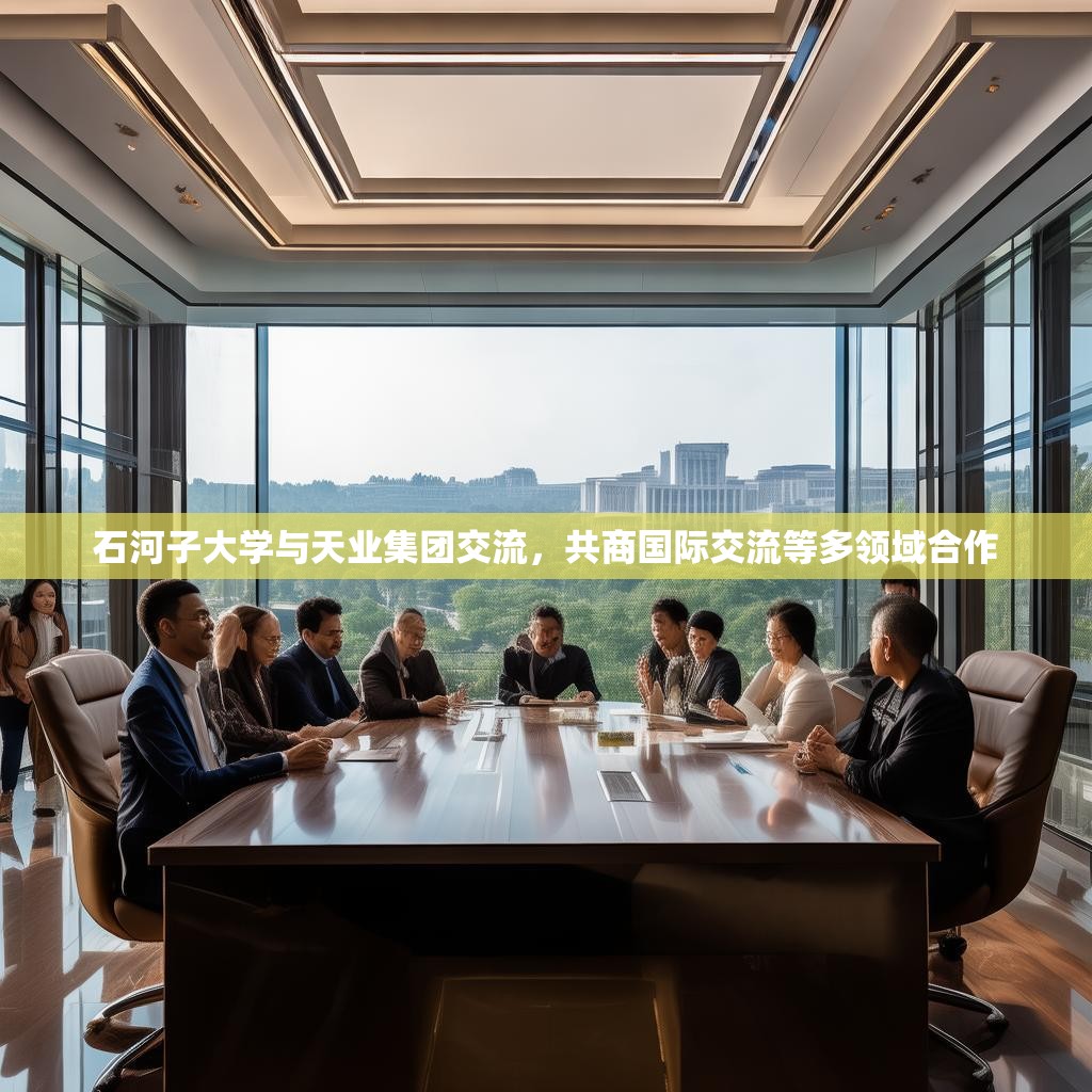 石河子大学与天业集团交流，共商国际交流等多领域合作