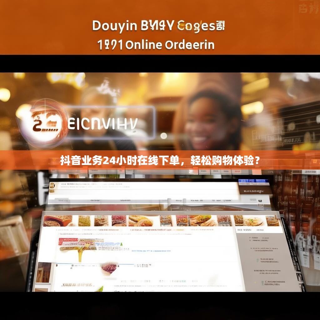 抖音业务24小时在线下单，轻松购物体验？