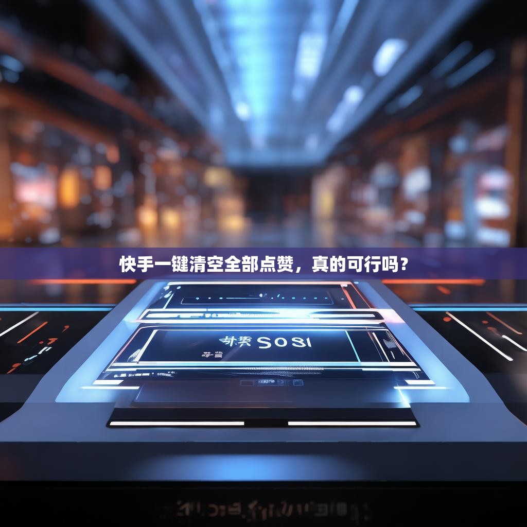 快手一键清空全部点赞，真的可行吗？