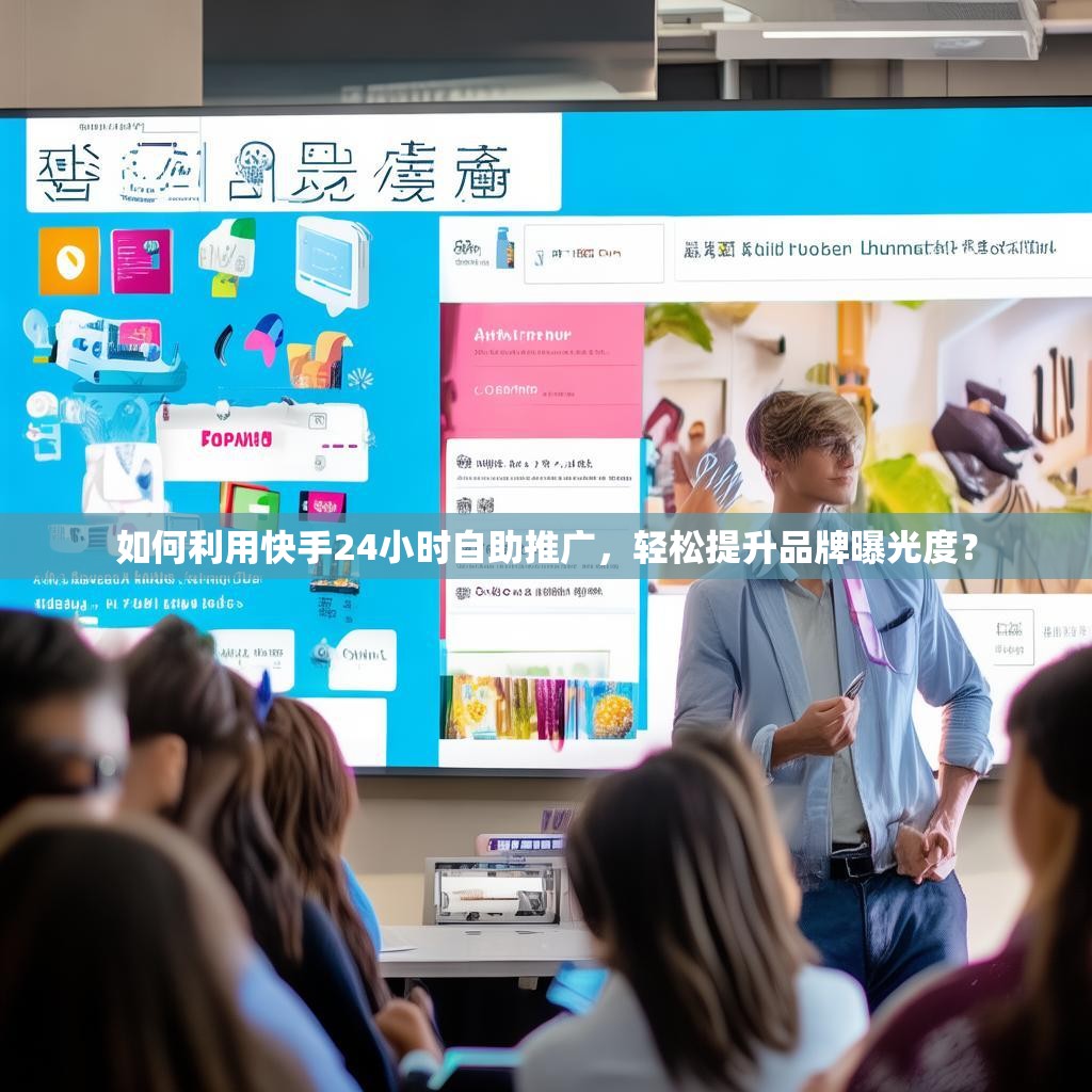如何利用快手24小时自助推广，轻松提升品牌曝光度？