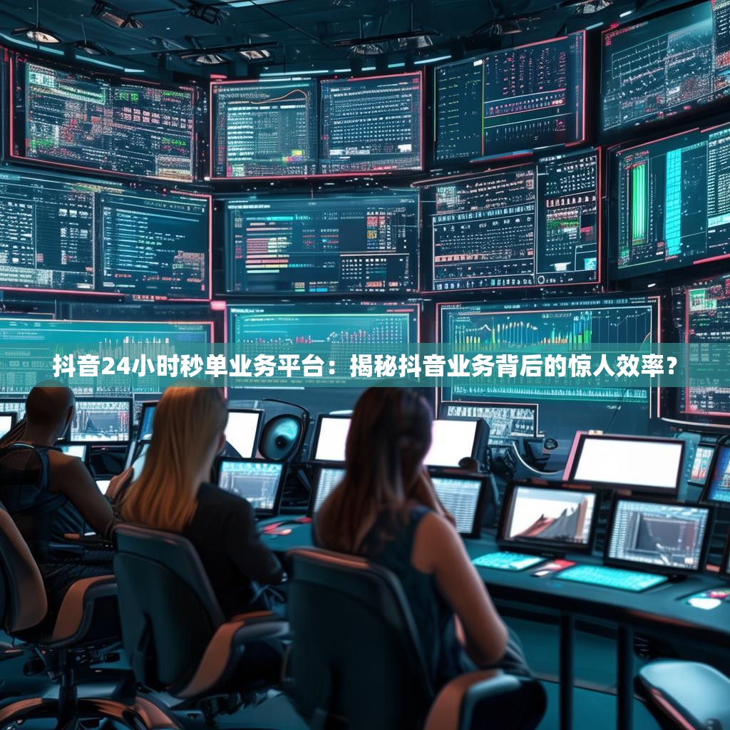 抖音24小时秒单业务平台：揭秘抖音业务背后的惊人效率？