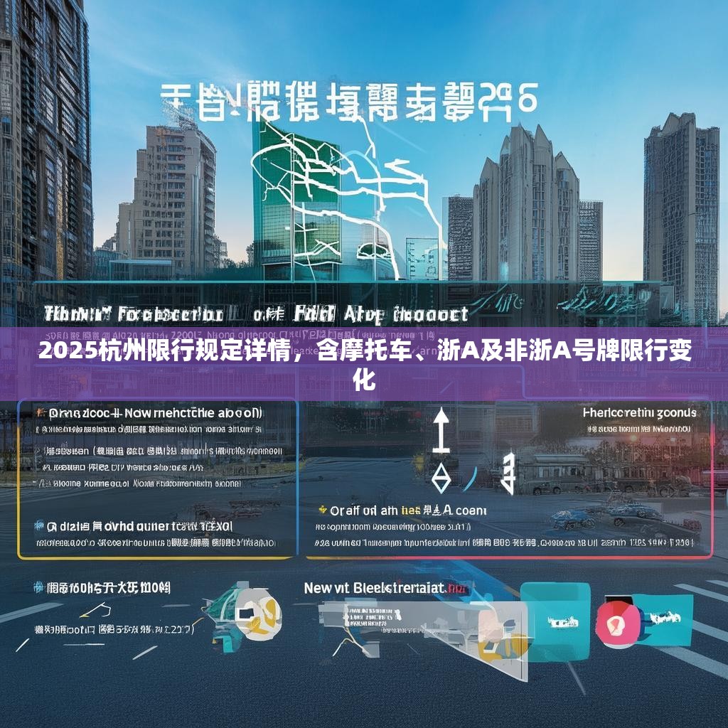 2025杭州限行规定详情，含摩托车、浙A及非浙A号牌限行变化