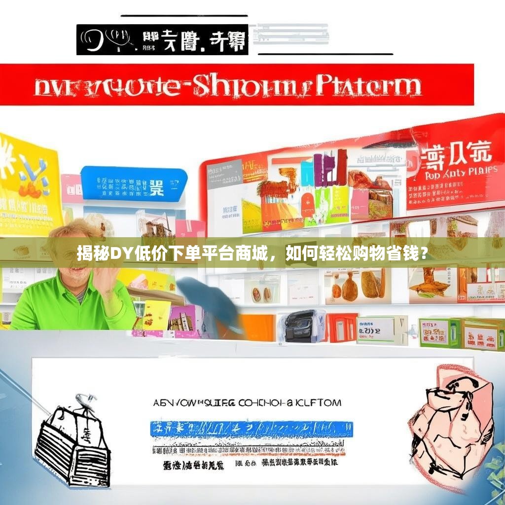 揭秘DY低价下单平台商城,如何轻松购物省钱?