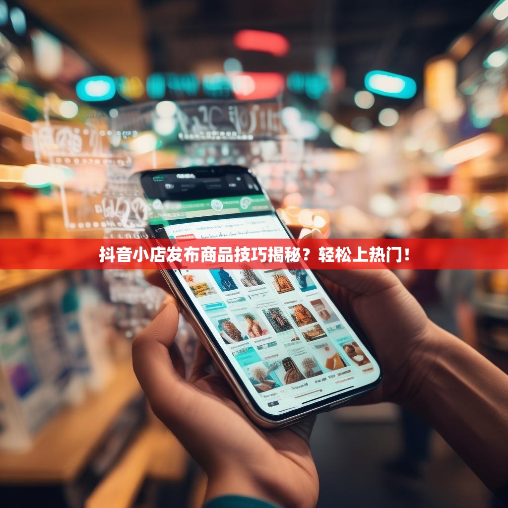 抖音小店发布商品技巧揭秘?轻松上热门!