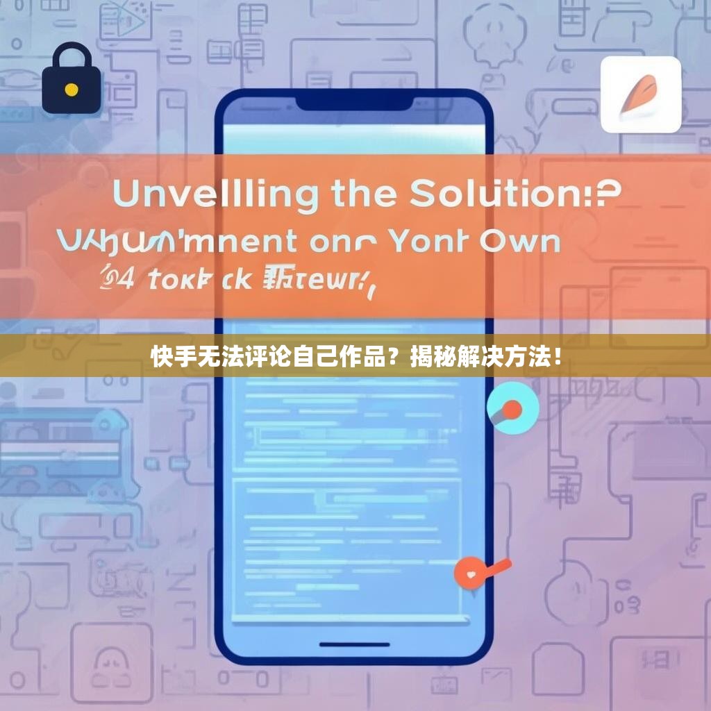 快手无法评论自己作品?揭秘解决方法!