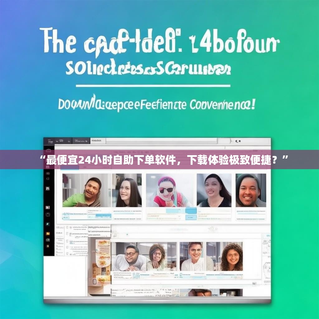 “最便宜24小时自助下单软件，下载体验极致便捷？”
