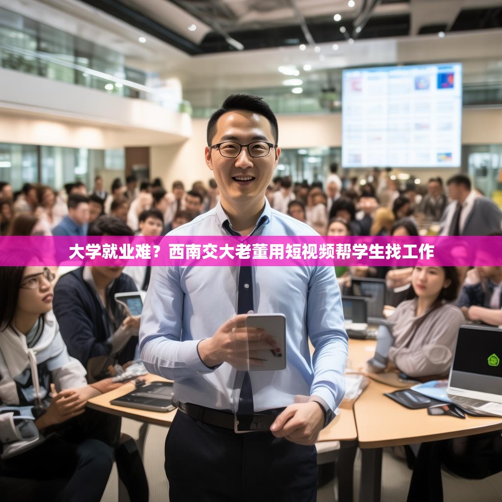 大学就业难？西南交大老董用短视频帮学生找工作