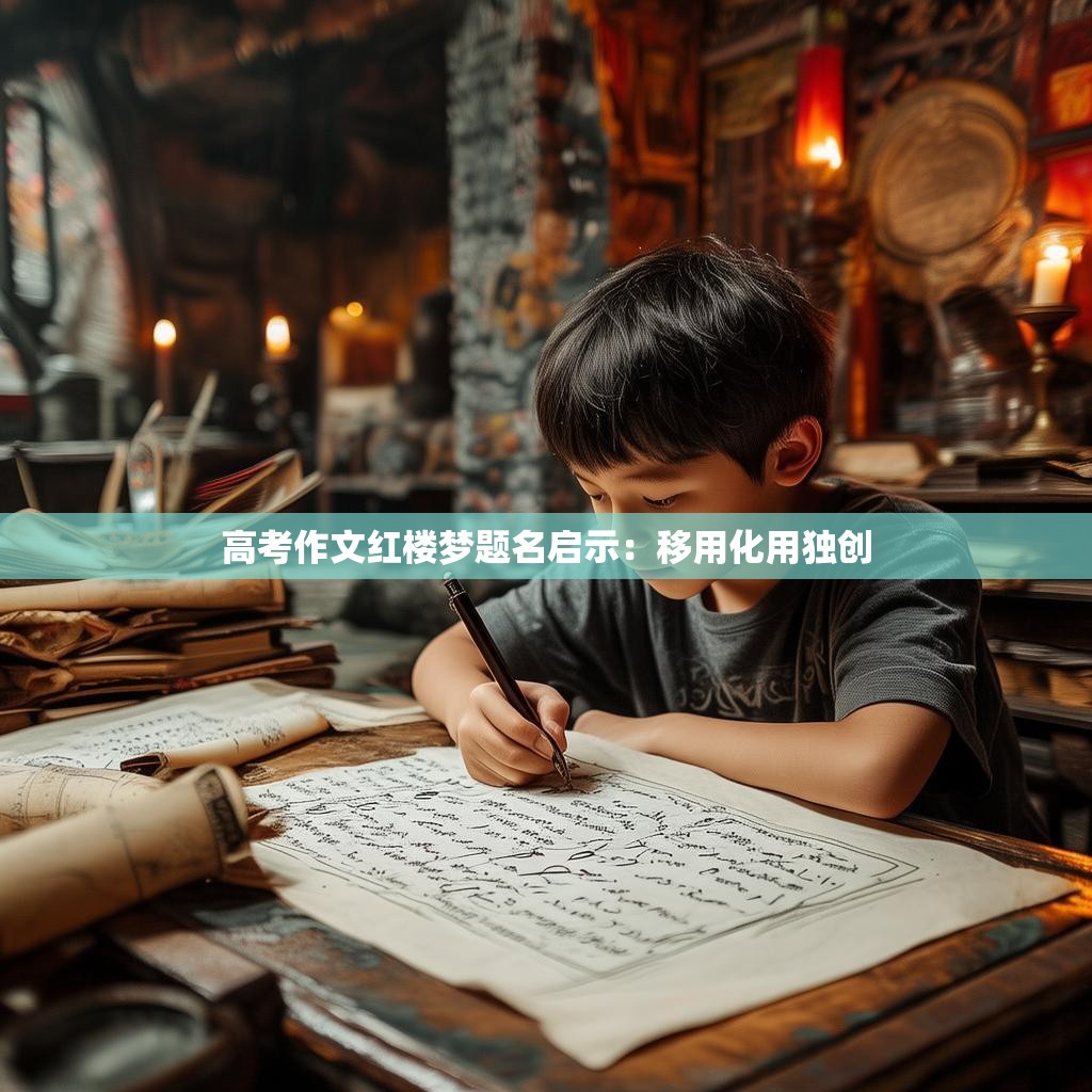 高考作文红楼梦题名启示：移用化用独创