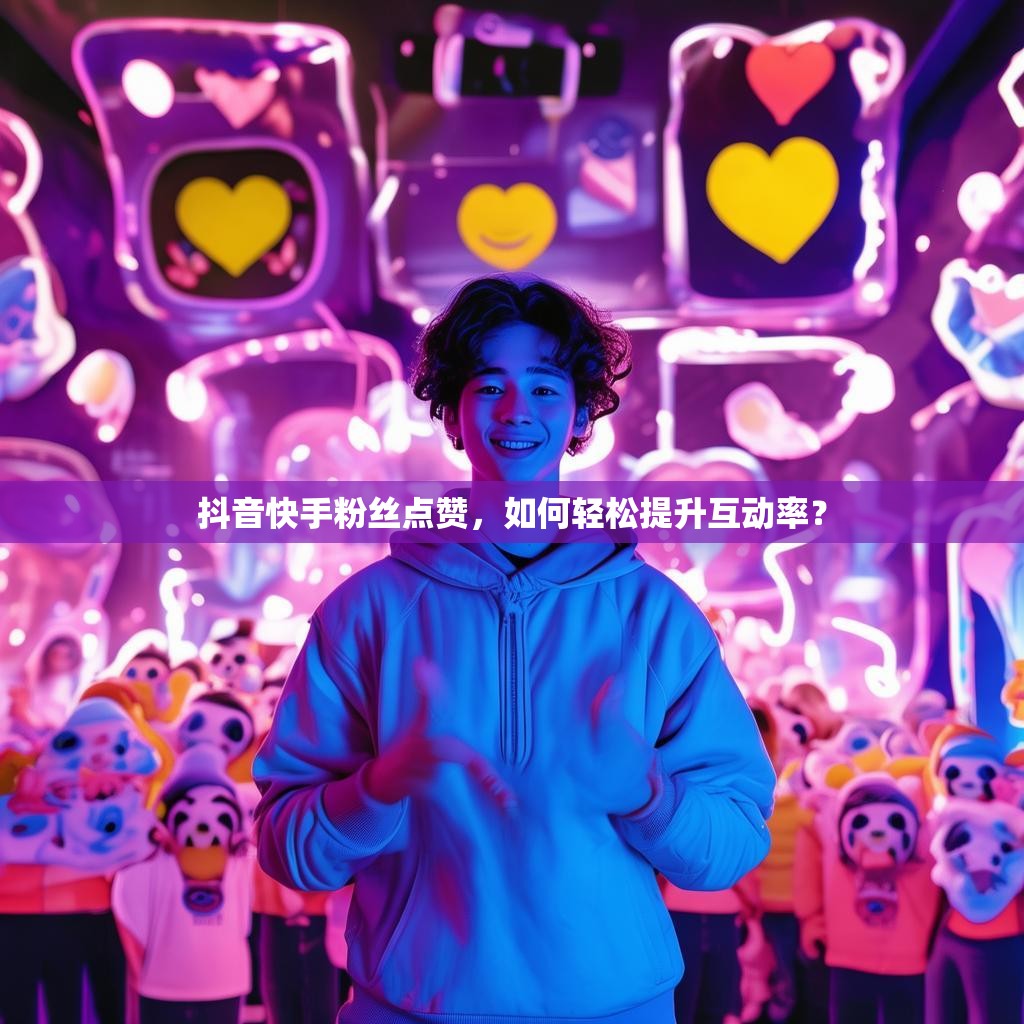 抖音快手粉丝点赞，如何轻松提升互动率？