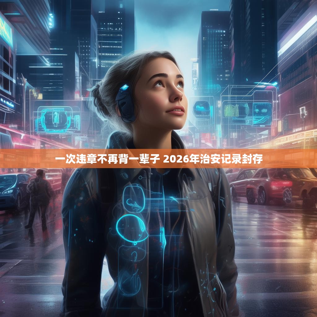 一次违章不再背一辈子 2026年治安记录封存