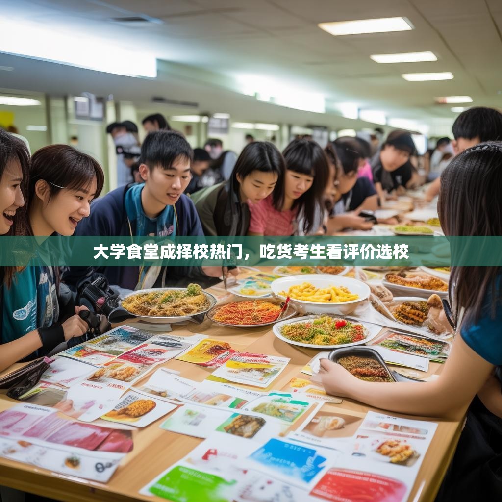 大学食堂成择校热门，吃货考生看评价选校