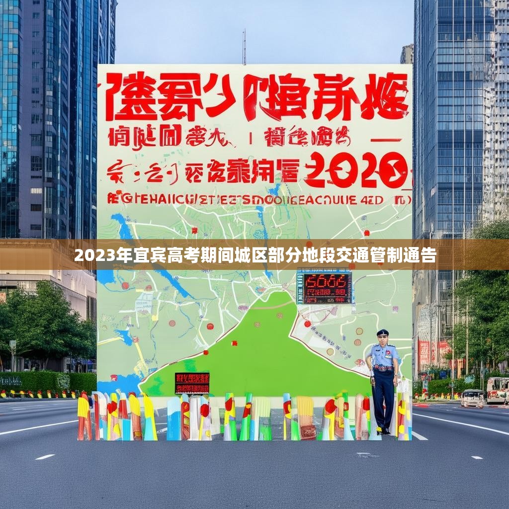 2023年宜宾高考期间城区部分地段交通管制通告