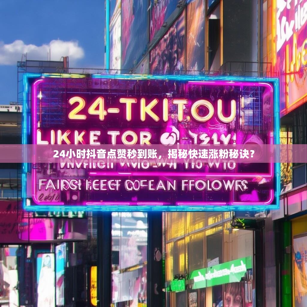 <strong><mark>24小时抖音</mark></strong>点赞秒到账，揭秘快速涨粉秘诀？