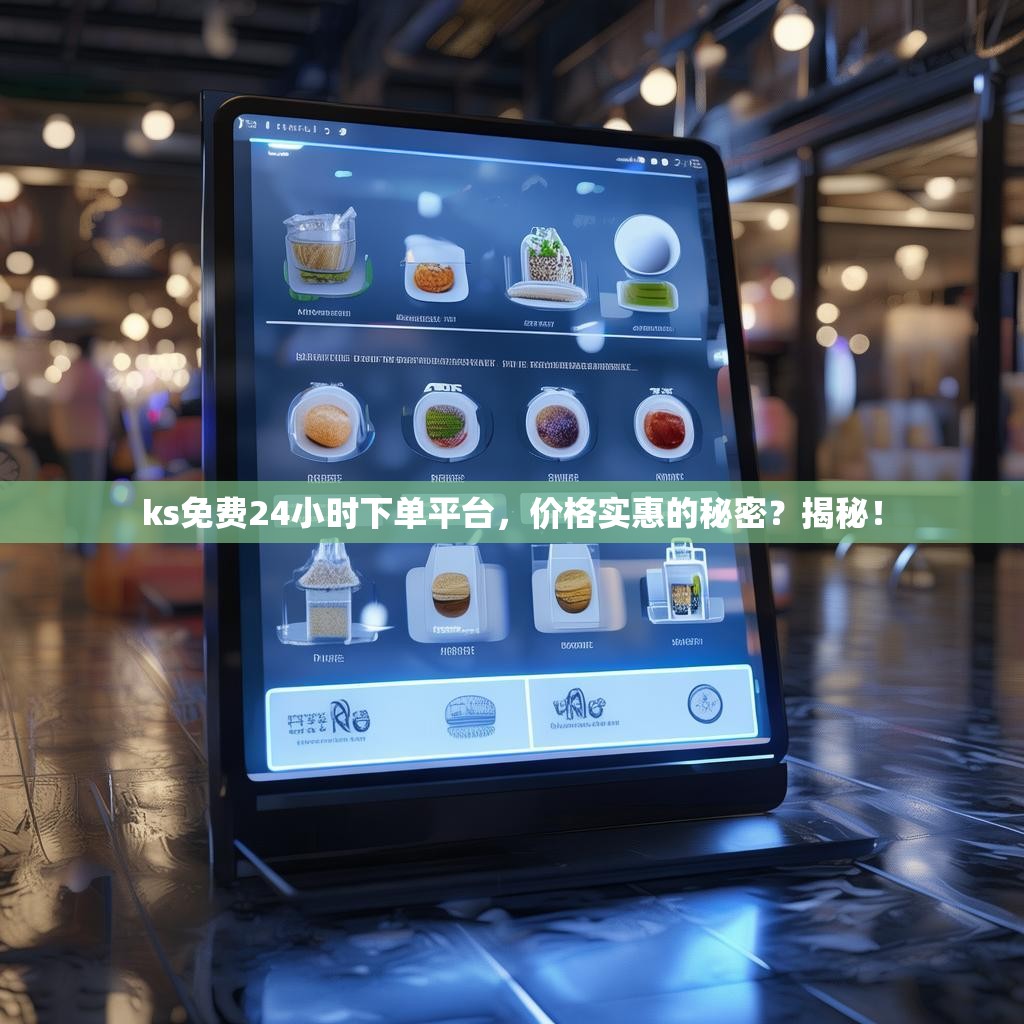 ks免费24小时下单平台，价格实惠的秘密？揭秘！