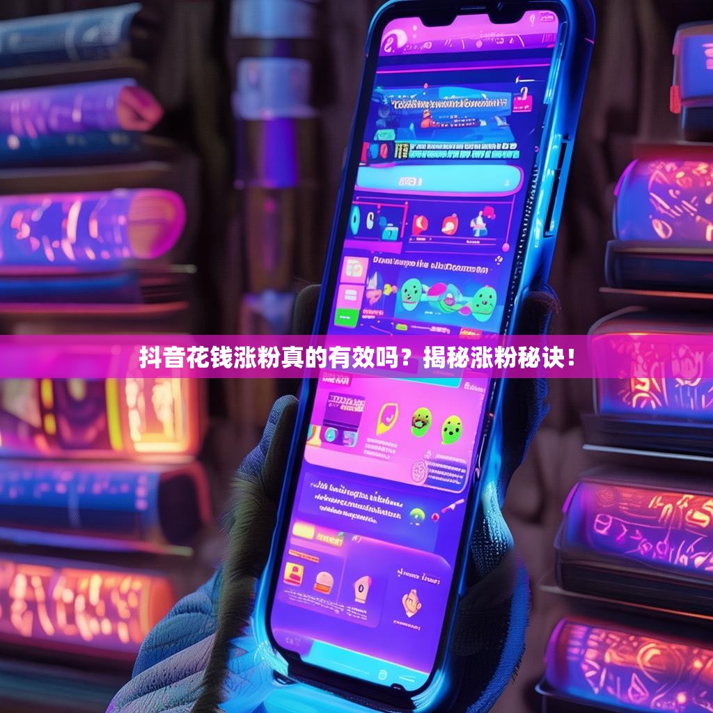 抖音花钱涨粉真的有效吗?揭秘涨粉秘诀!