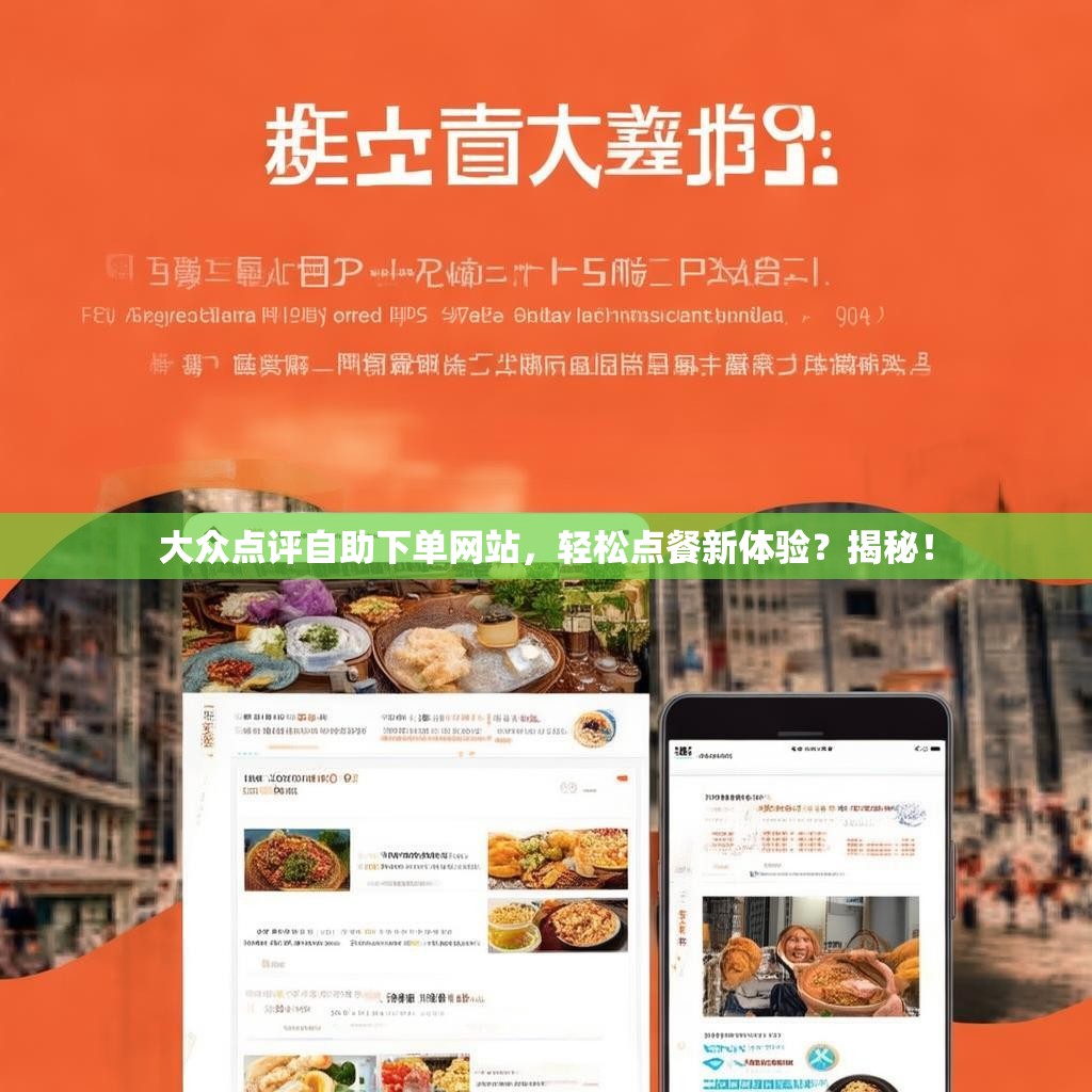 大众点评自助下单网站,轻松点餐新体验?揭秘!
