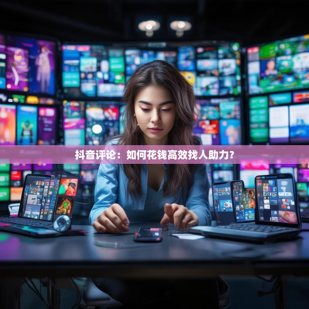 抖音评论:如何花钱高效找人助力?