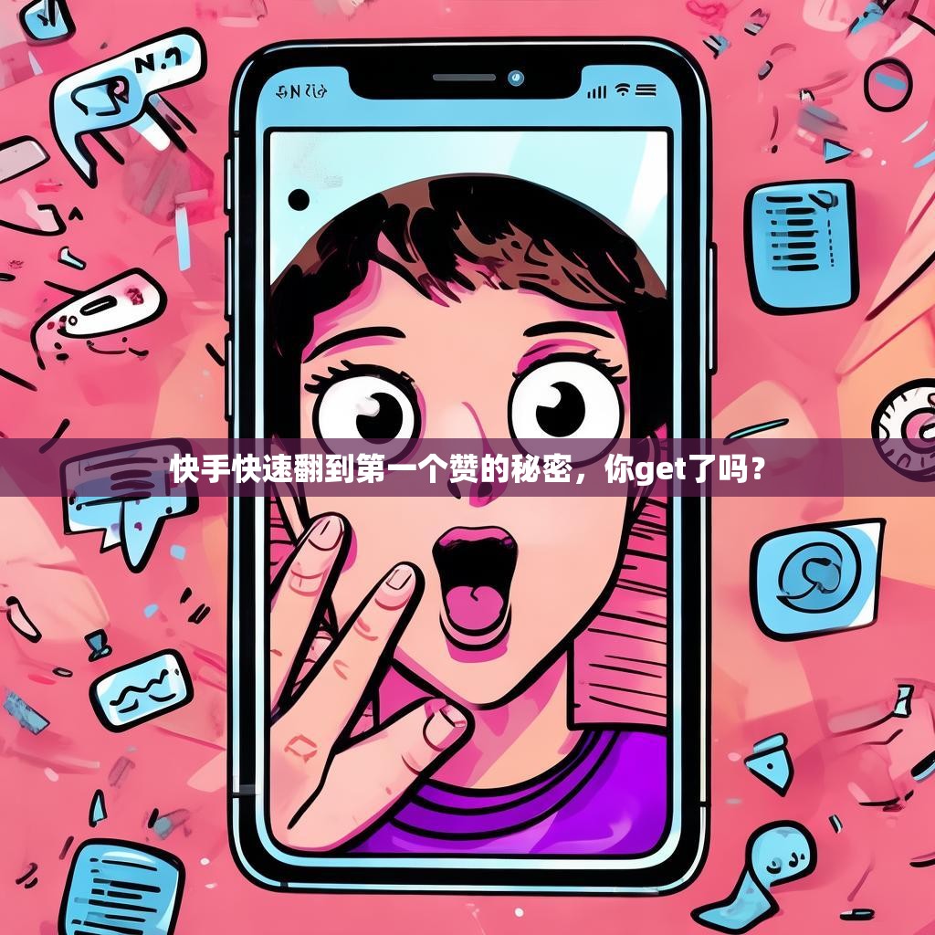 快手快速翻到第一个赞的秘密，你get了吗？