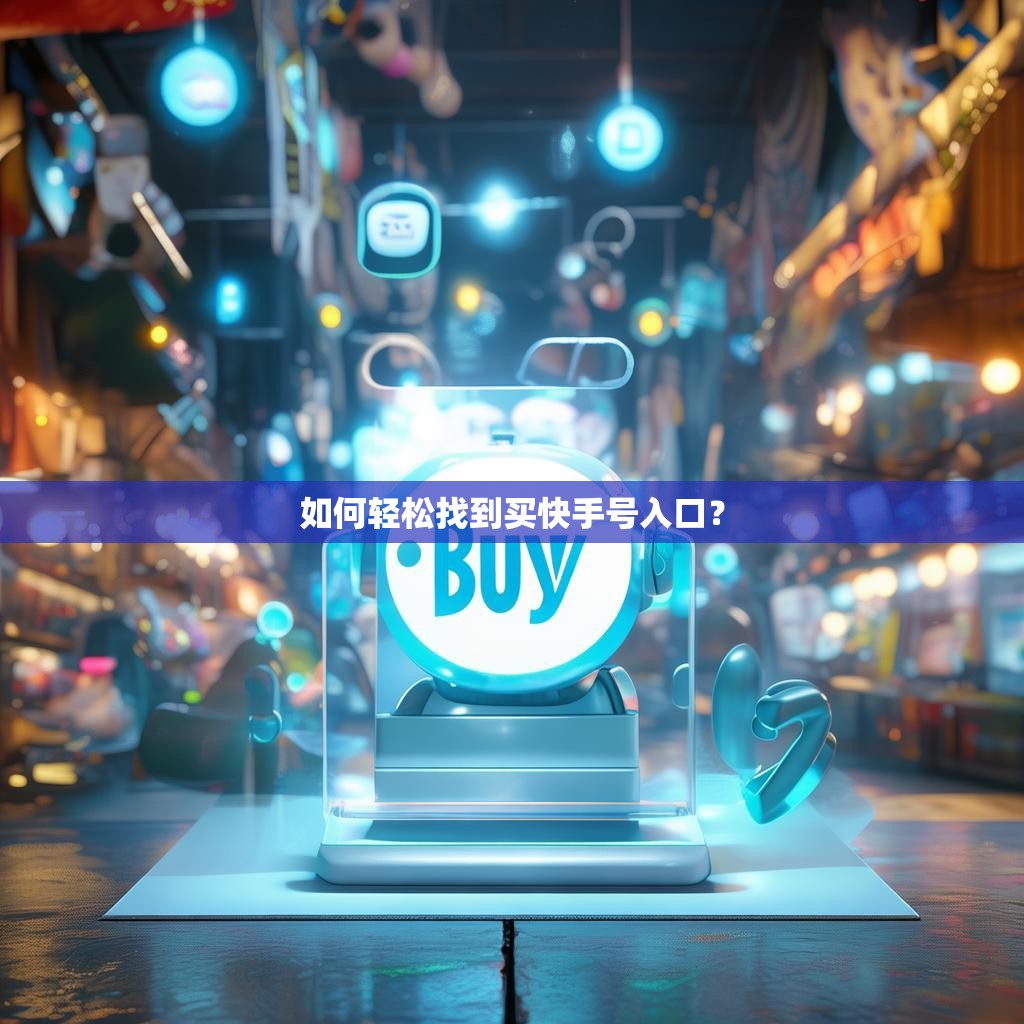如何轻松找到买快手号入口?