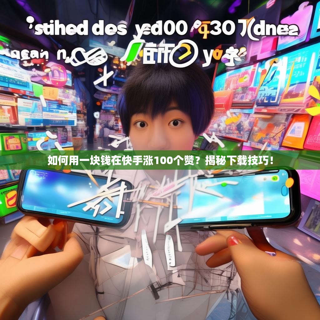 如何用一块钱在快手涨100个赞?揭秘下载技巧!