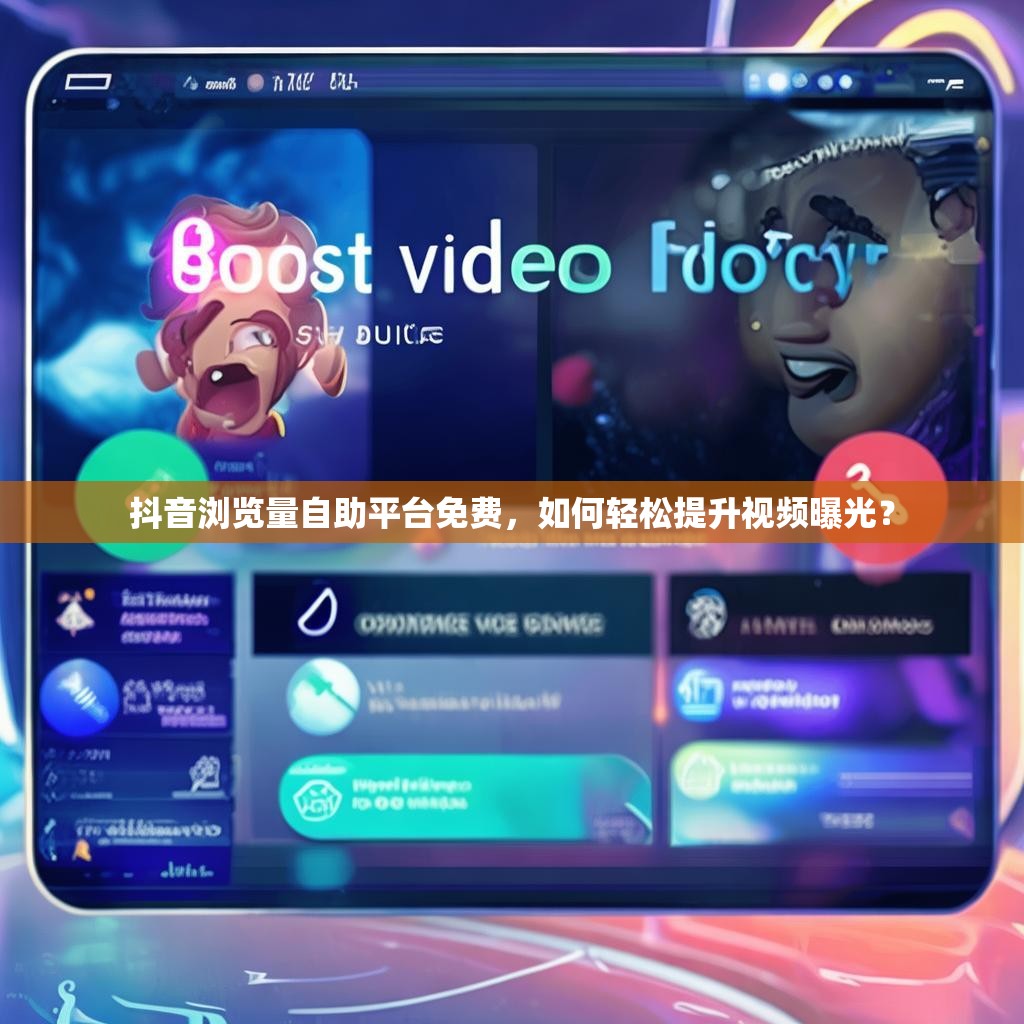 抖音浏览量自助平台免费，如何轻松提升视频曝光？