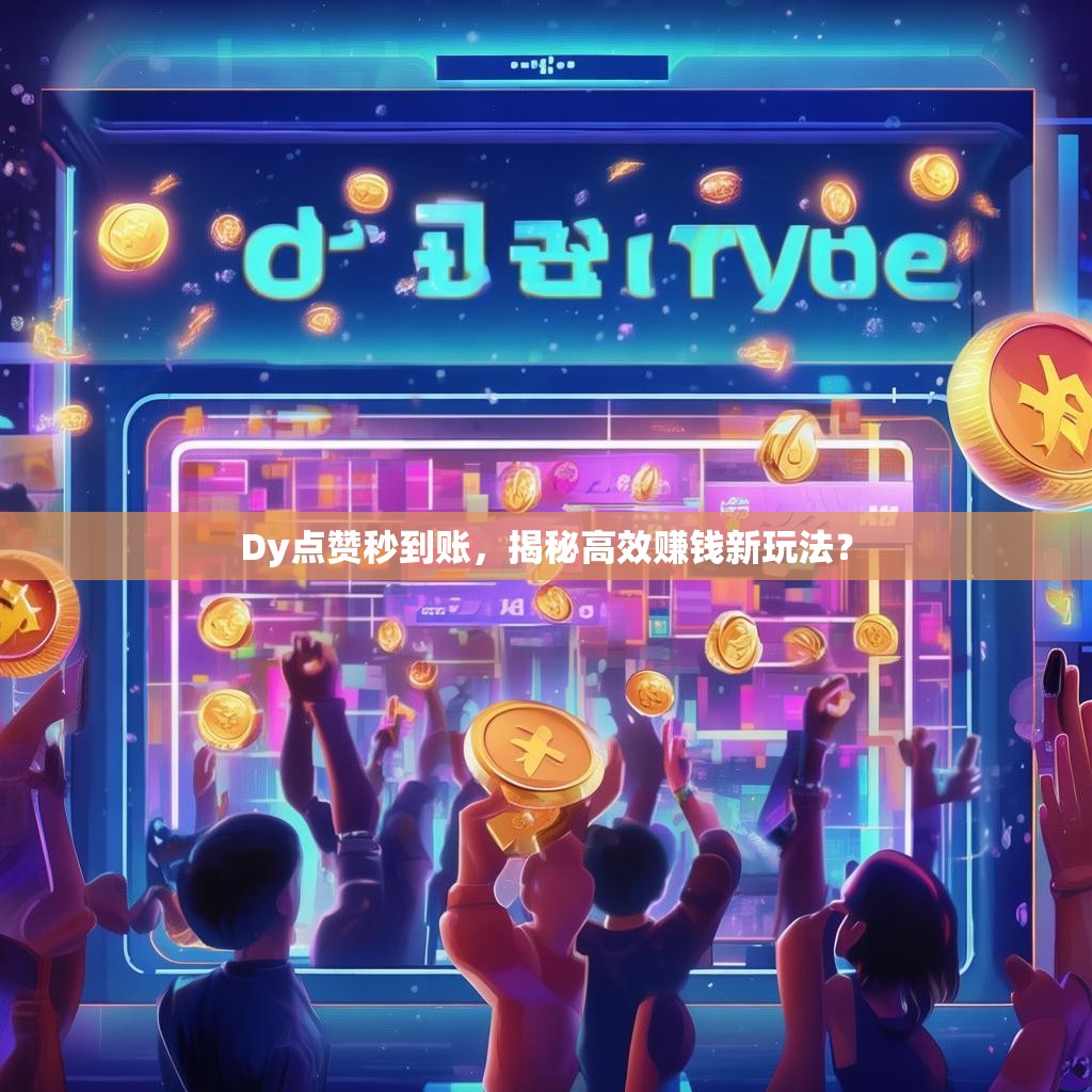 <strong><mark>d</mark></strong>y点赞秒到账，揭秘高效赚钱新玩法？