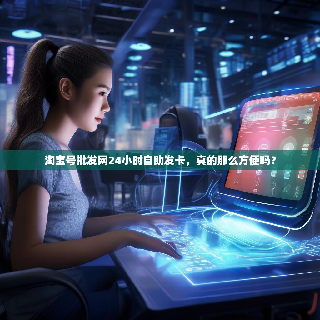 淘宝号批发网24小时自助发卡，真的那么方便吗？