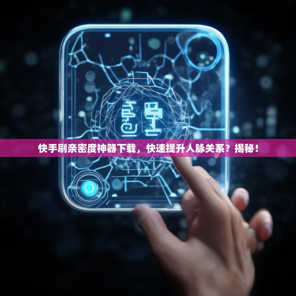 快手刷亲密度神器下载，快速提升人脉关系？揭秘！