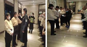 疫情防护不松懈!华润置地华北大区青岛公司守护家园